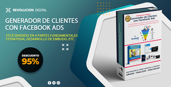 Generador de Clientes con Facebook Ads – Revolucion Digital