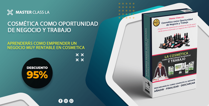 Cosmética como Oportunidad de Negocio y Trabajo - Master Class LA