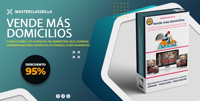 Vende mas domicilios – Masterclasses.La