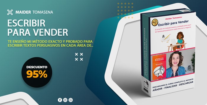 Escribir para Vender – Maider Tomasena