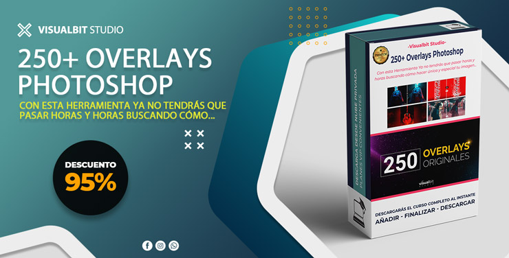250+ Overlays Photoshop – Visualbit Studio